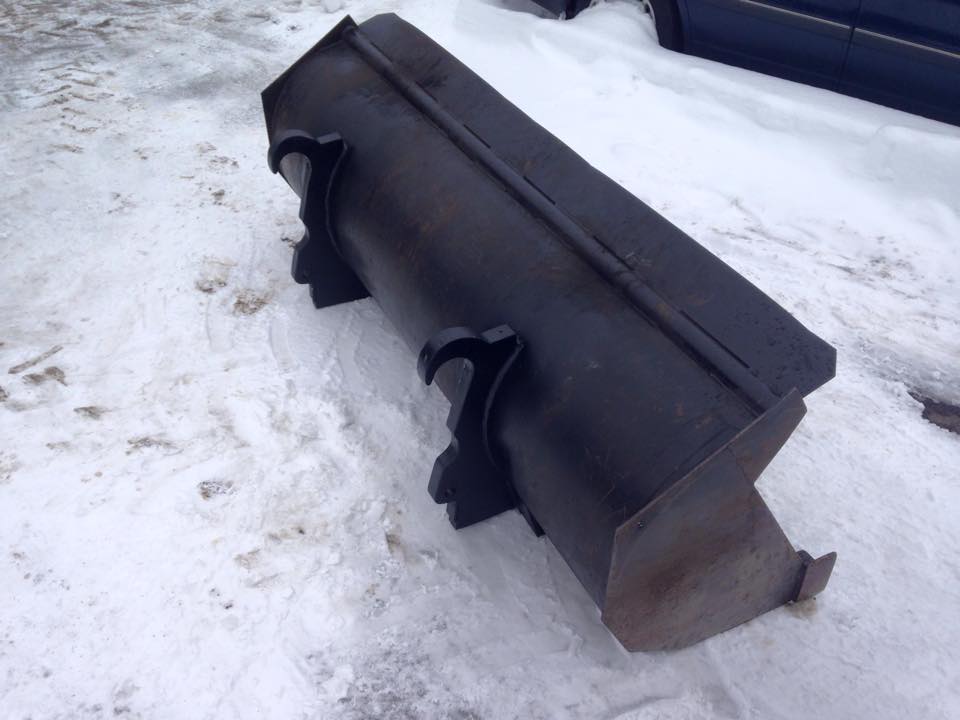 Custom snow plow