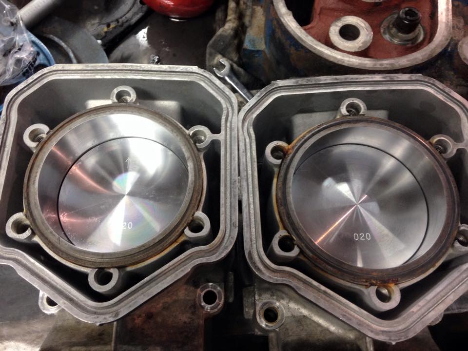Cylinder head pistons — new